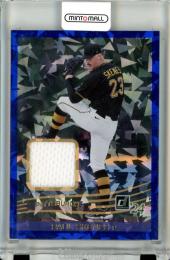 2024 Panini Donruss Paul Skenes #23 Retro 1984 Materials Blue Ice Pirates