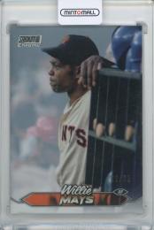 2024 Topps Stadium Club Willie Mays Base Set Pearl-White Refractor【10/30】 San Francisco Giants
