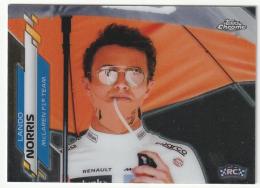 2020 Topps Chrome Formula 1 #180 Lando Norris (RC) F1 Driver Base
