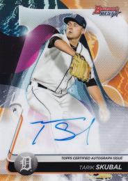 2020 Topps Bowman's Best Detroit Tigers Tarik Skubal Best of '20 Autographs