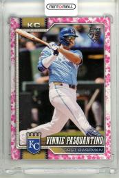 2026 Topps Series 1 Japan Edition Vinnie Pasquantino #223 Base Cherry Blossom Parallel【15/99】 Royals