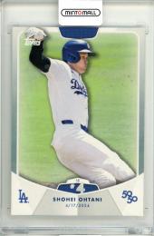 2024 Topps 50/50 Shohei Ohtani Shohei Ohtani #8 Base Card SB #4  Dodgers