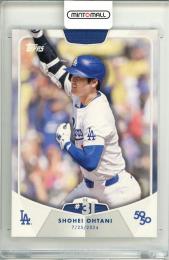 2024 Topps 50/50 Shohei Ohtani Shohei Ohtani #55 Base Card HR #31 Dodgers
