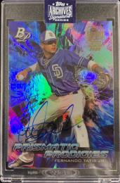 2020 Topps Archives Signature Searies San Diego Padres Fernando Tatis Jr. Buyback Autographs (1of1!) 1/1