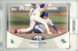 2024 Topps 50/50 Shohei Ohtani Shohei Ohtani #62 Base Card SB #29 Dodgers