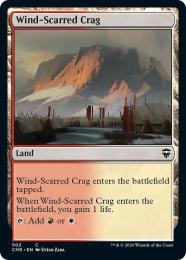 【CMR】【ENG】〈502-C-L〉《風に削られた岩山/Wind-Scarred Crag》