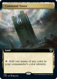 【CMR】【ENG】〈705-C-L〉《統率の塔/Command Tower》拡張アート版