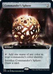 【CMR】【ENG】【Foil】〈693-C-N〉《統率者の宝球/Commander's Sphere》拡張アート版