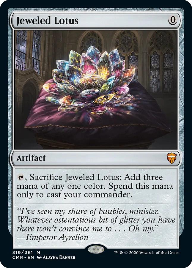 宝石の睡蓮 mtg | Lotus 茶R foil MTG FOIL)(フルアート)宝石の睡蓮 