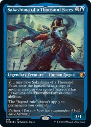 MTG 千の顔の逆嶋 Foil エッチング仕様 英語 ミントモール / MINT GAMES MTG(東日本橋) / 【CMR】【ENG