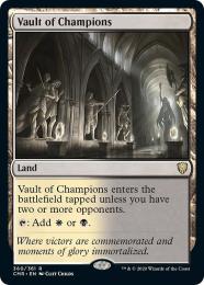 【CMR】【ENG】【Foil】〈360-R-L〉《勝者の大霊堂/Vault of Champions》