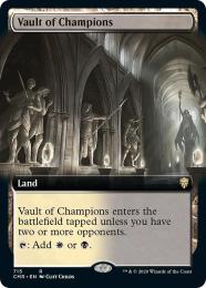 【CMR】【ENG】〈715-R-L〉《勝者の大霊堂/Vault of Champions》拡張アート版