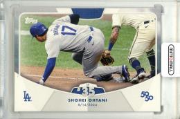 2024 Topps 50/50 Shohei Ohtani Shohei Ohtani #72 Base Card SB #35  Dodgers