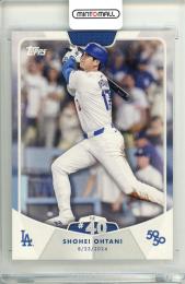 2024 Topps 50/50 Shohei Ohtani Shohei Ohtani #80 Base Card HR #40 Dodgers