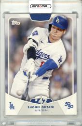 2024 Topps 50/50 Shohei Ohtani Shohei Ohtani #82 Base Card HR #42 Dodgers