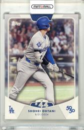 2024 Topps 50/50 Shohei Ohtani Shohei Ohtani #87 Base Card HR #44  Dodgers