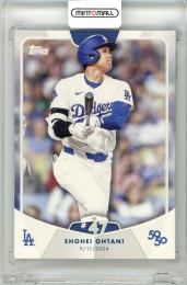 2024 Topps 50/50 Shohei Ohtani Shohei Ohtani #94 Base Card HR #47 Dodgers