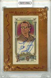 2025 Topps Allen&Ginter Dario Franchitti #MA-FR Framed Mini Autograph Card
