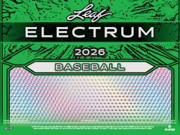 ◆予約◆MLB 2026 LEAF ELECTRUM HOBBY
