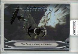 2021 Topps Star Wars MASTERWORK  Darth Vader Welcome to the Dark side Rainbow Foil 105/299