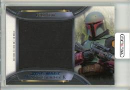 2021 Topps Star Wars MASTERWORK  Boba Fett Jumbo Sourced Fabric Costume Relic