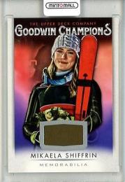 2021 Upperdeck Goodwin Champions  Mikaela Shiffrin Memorabilis