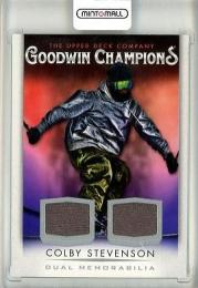 2021 Upperdeck Goodwin Champions  Colby Stevenson Dual Memorabilia