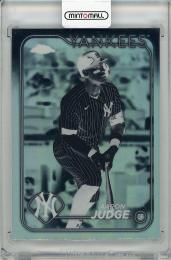 2024 TOPPS Chrome Aaron Judge Negative Refractor