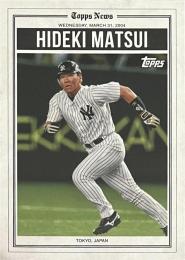 2025 Topps Tokyo MLB #HB4 Hideki Matsui インサートカード History of Japanese Baseball