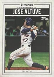 2025 Topps Tokyo MLB #HB6 Jose Altuve インサートカード History of Japanese Baseball