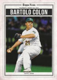 2025 Topps Tokyo MLB #HB9 Bartolo Colon インサートカード History of Japanese Baseball