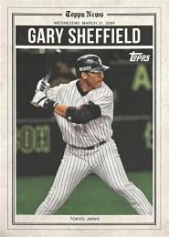 2025 Topps Tokyo MLB #HB19 Gary Sheffield インサートカード History of Japanese Baseball