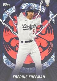 2025 Topps Tokyo MLB #WTD4 Freddie Freeman インサートカード World Tour Domination