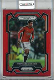 2023-24 Panini Prizm Premier League Soccer Raphael Varane Base/Red Prizms/#41【019/199】 Manchester United