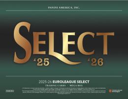 ◆予約◆BASKETBALL 2025-26 PANINI SELECT EUROLEAGUE MEGA BOX