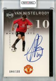 2002 Upper Deck Manchester United Ruud van Nistelrooy ManUscripts/AUTO/#RvN【044/100】 Manchester United