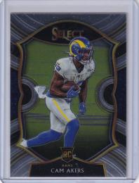 2020 Panini Select Los Angeles Rams Cam Akers Base Concourse