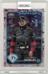 2024 TOPPS CHROME NPB 新庄剛志 Sakura Refractor Parallel【14/15】 北海道日本ハムファイターズ