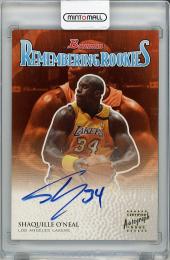 【表裏若干白欠けあり】2003-04 TOPPS Bowman Remembering Rookies Shaquille O'Neal Autograph