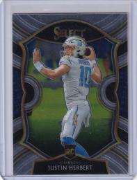 2020 Panini Select Los Angeles Chargers Justin Herbert Base Concourse