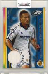 2004 Panini Calcio Cards Hidetoshi Nakata Carta Maglia Parma