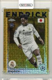 2024-25 Topps UEFA Japan Edition Soccer Endrick Gold Mojo Refractor【09/50】 Real Madrid C.F.