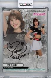 BBM チアリーダー 舞 2022  MEGUMI 直筆サインカード 50/90