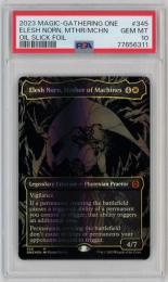 【800043】【ENG】【オイルスリックFoil】《機械の母、エリシュ・ノーン/Elesh Norn, Mother of Machines》【PSA 10 GEM MT】