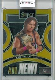 2024 Panini Select Bret "Hit Man" Hart And New Gold  #8【7/10】