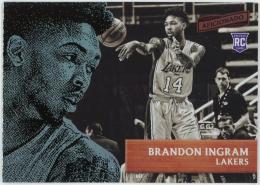 2016-17 Panini Aficionado #25 Brandon Ingram RC