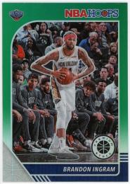 2019-20 Hoops Premium Stock Prizms Green #119 Brandon Ingram