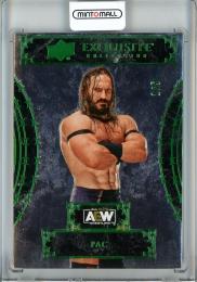 2024 Black Diamond AEW PAC Exquisite Collection Green #22【1/5】