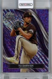 2024 Topps Chrome Black Yu Darvish Purple Mini-Diamond Refractors #95【059/150】