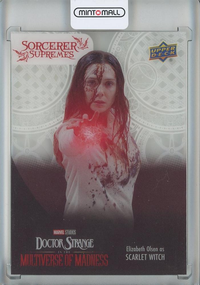 ミントモール / MINT 池袋店 / 2023 Upper Deck Marvel Studios Doctor Strange and the  Multiverse of Madness Elizabeth Olsen as Scarlet Witch Sorcerer  Supremes/SS-16